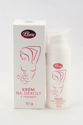 Krém na dekolt s medom