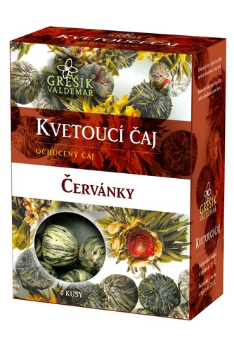 Grešík Kvitnúci čaj Červánky 4 kusy