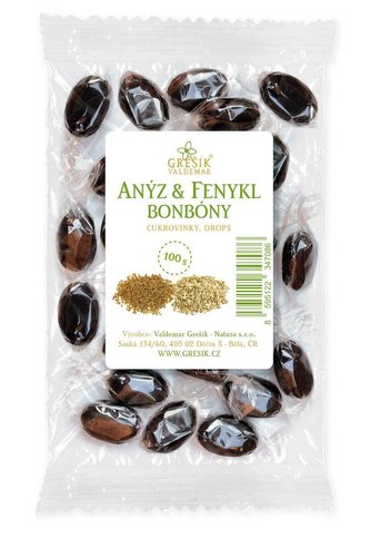 Grešík Anýz & Fenykl bonbóny 100 g