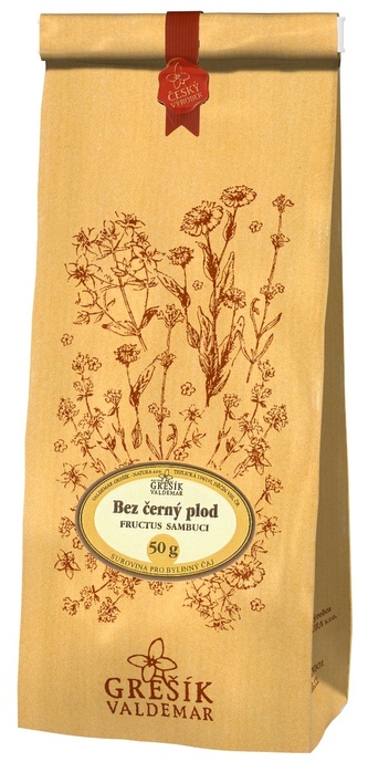 Grešík Bez černý plod 50 g