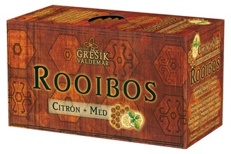 Grešík Rooibos Citrón + Med 20 x 1,5 g