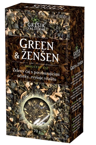 Grešík Green & Ženšen 70 g