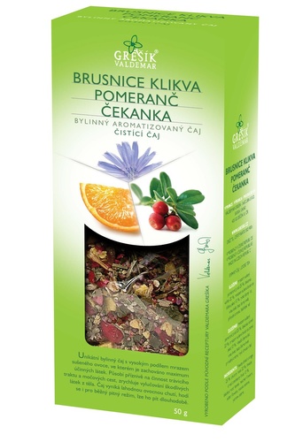 Grešík Brusnice klikva & Pomeranč & Čekanka 50 g