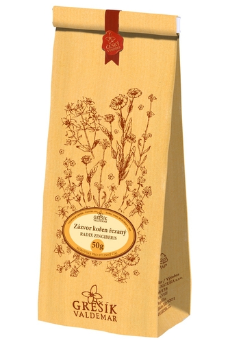 Grešík Zázvor kořen řezaný 50 g