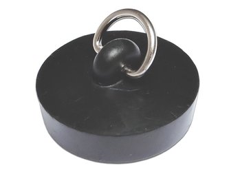 ZÁTKA 46MM,ČIERNA S POĽKRÚŽKOM VANOVÁ,GUMBA B2/17