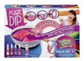 Kreativní sada Magic Dip malování 4 barvy + příslušenství v krabici 25x18cm