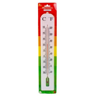TEPLOMĚR VENKOVNÍ -30-+50 °C 40X6,5CM