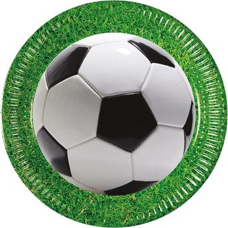 TANIERE PAPIEROVÉ FUTBAL 8 KS, 23 CM