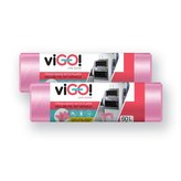 SADA 2 KS SÁČKŮ DO KOŠŮ S UCHY VIGO! 60 L, VŮNĚ JA