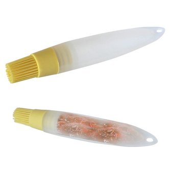 MAŠLOVAČKA SE ZÁSOBNÍKEM, SILIKON, 18X3CM