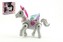 Kůň s křídly chodící plast 22cm na baterie se zvukem se světlem v krabici