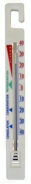 Teploměr do chladničky, od - 40 °C do + 40 °C, 15,4 x 1,7 x 0,5 cm