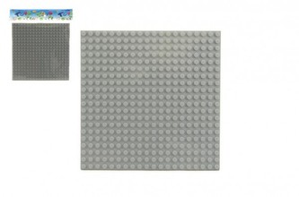 Podložka pro stavebnice plast 16x16cm v sáčku