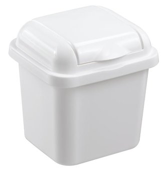 KOŠ NA ODPADKY 1,5L, PLAST, 14X16X15CM