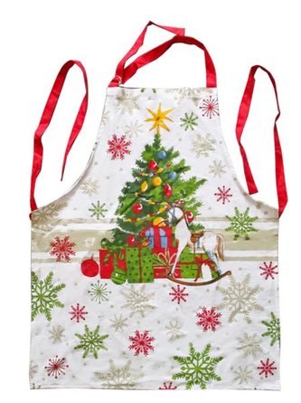 ZÁSTERA KUCHYNSKÁ VIANOČNÁ BAVLNA 65X80CM