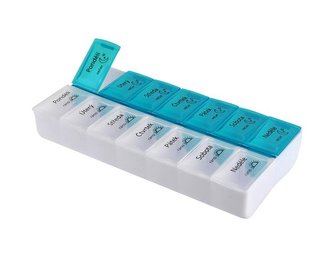 DÁVKOVAČ NA LIEKY, 7 DNÍ RÁNO/VEČER