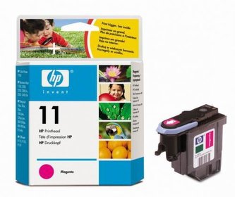 Inkoust HP Ink No 11 purpurová tisková hlava, C4812A