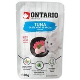 Kapsička ONTARIO Cat Tuna in Broth