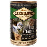 Konzerva CARNILOVE Dog Wild Meat Kačica &amp; Bažant