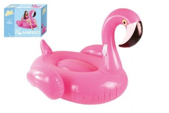 Lehátko/matrace nafukovací plameňák 185x157x115cm v krabici