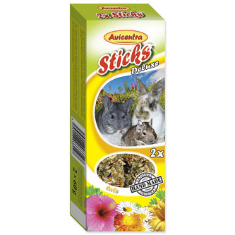 Tyčinky AVICENTRA s bylinkami pro velké hlodavce