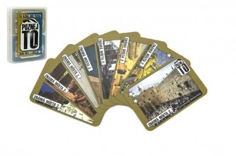 Poznej to, známá místa 2, sousloví 1, společenská hra karty v plastové krabičce 9,5x12,5x2cm