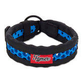 Obojek TAMER Softy - 2,8 x 30-36 cm - černomodrý