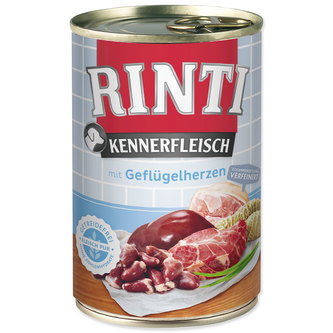 Konzerva RINTI Kennerfleisch drůbeží srdíčka