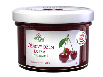 Grešík Džem Višňový extra Menej sladký 215 g