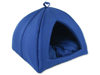 Kukaň DOG FANTASY Basic tmavo modrá 43 cm