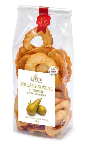 Grešík Hrušky sušené nesířené 70 g