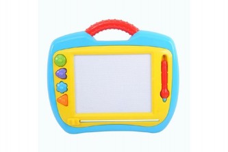 Magnetická tabuľka kresliaca plast 20x15cm v krabici 38x32x5cm