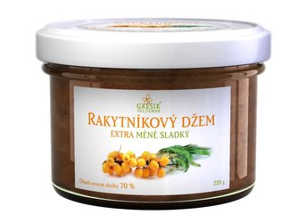 Grešík Džem Rakytníkový extra Menej sladký 220 g