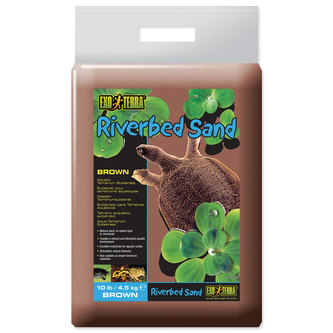 Piesok EXO TERRA riečny jantárový