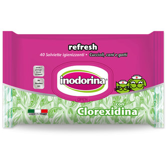 Obrúsky INODORINA antibakteriálne Baby Powder