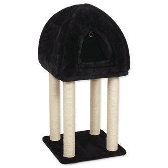 Odpočívadlo MAGIC CAT Nina černo-béžové 90 cm