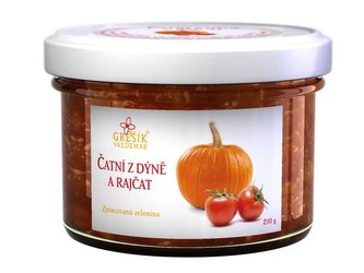 Grešík Čatní Z tekvice a paradajok 210 g