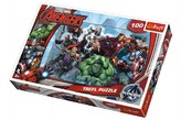 Puzzle The Avengers 100 dielikov 41x27, 5cm v krabici 29x20x4cm