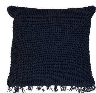 Polštář 45x45 cm, tmavě modrý