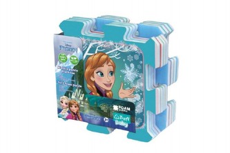 Pěnové puzzle Ledové království/Frozen 32x32x1cm 8ks v sáčku