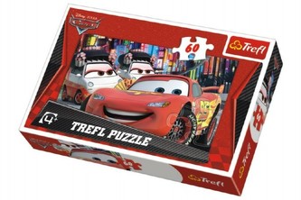 Puzzle Cars Tokyo 33x22m 60 dílků v krabici 21x14x4cm