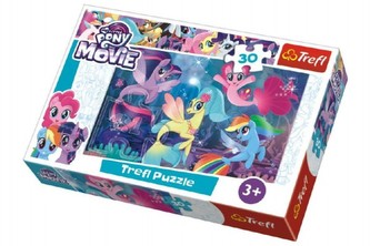Puzzle My Little Pony 27x20cm 30 dílků v krabičce 21x14x4cm
