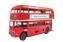 Autobus Routemaster Bus RM 5 "Double Decker" kov 1:36 v krabici 25x13x8cm Kovap