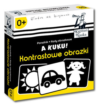 A kuku! Kontrastowe obrazki (Poradnik + karty obrazkowe)