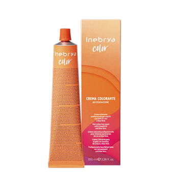 Inebrya Color Cherry Violet permanentní barva na vlasy 5/20 Violet Cherry Light Brown 100 ml