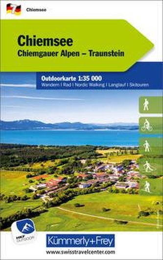 Chiemsee Nr. 07 Outdoorkarte Deutschland 1:35 000