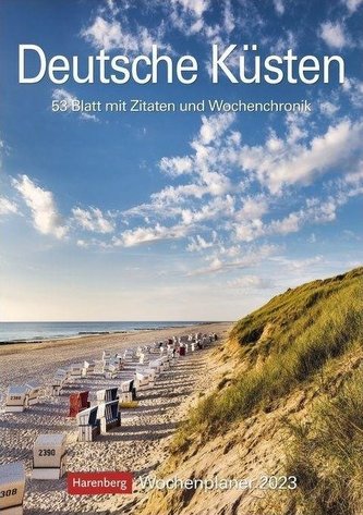 Deutsche Küsten Wochenplaner 2023