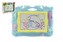 Magnetická tabulka kreslící plast 18x12cm v krabici 37x28x4cm