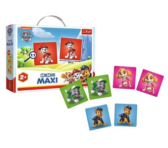 Pexeso Maxi Tlapková patrola / Paw Patrol 24 kusov spoločenská hra v krabici 37x29x6cm 24m+