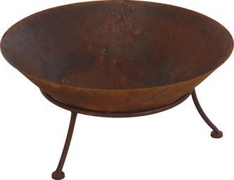 Ohniště zahradní litinové bronz 57 cm